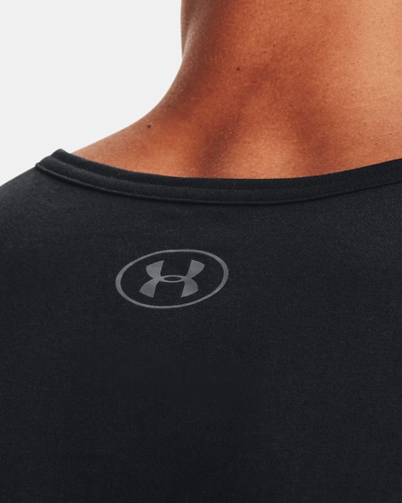 เสื้อกล้าม UA Sportstyle Logo สำหรับผู้ชาย, Black, pdpMainDesktop image number 3